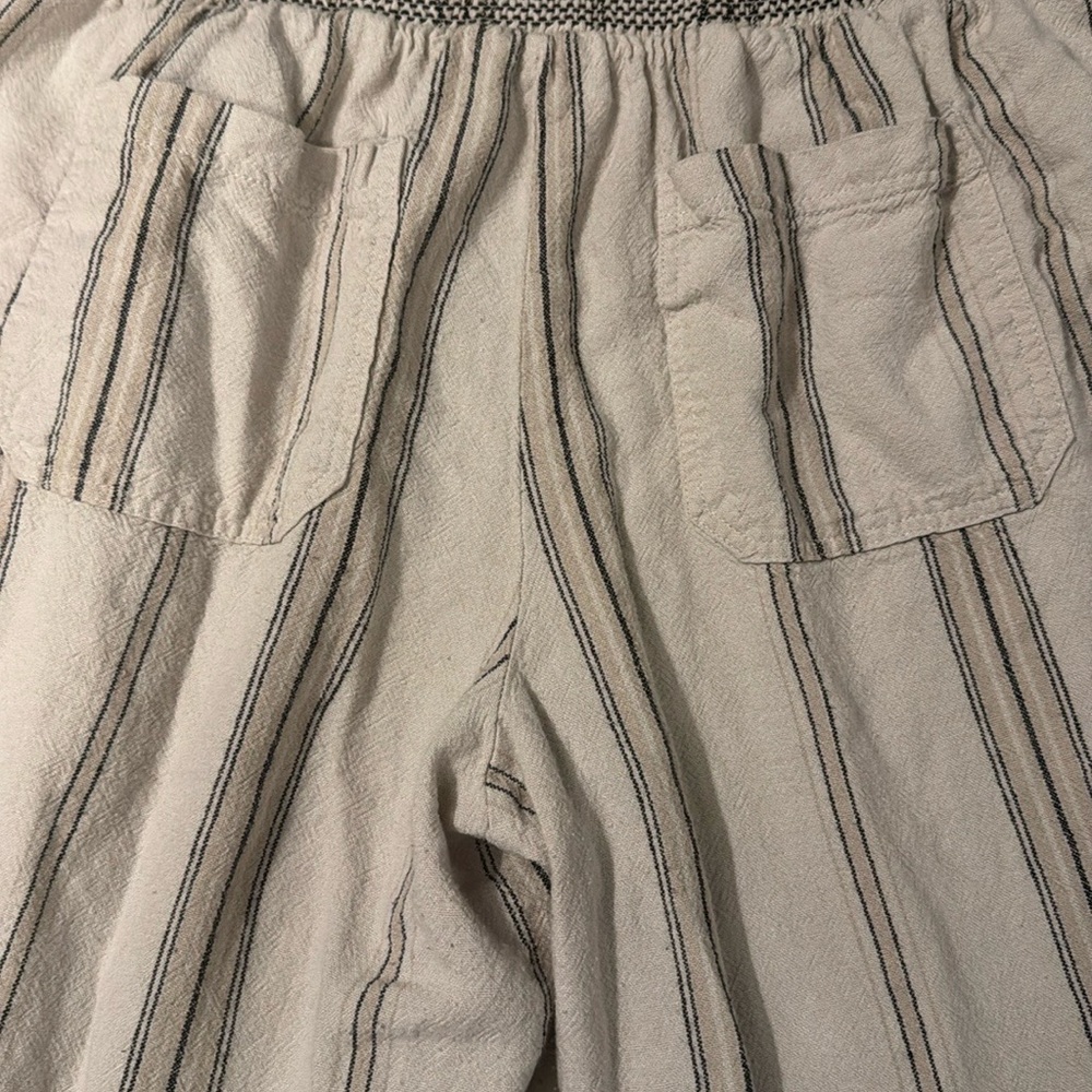 Maurices Linen Wide Leg Pant - Picture 3 of 6